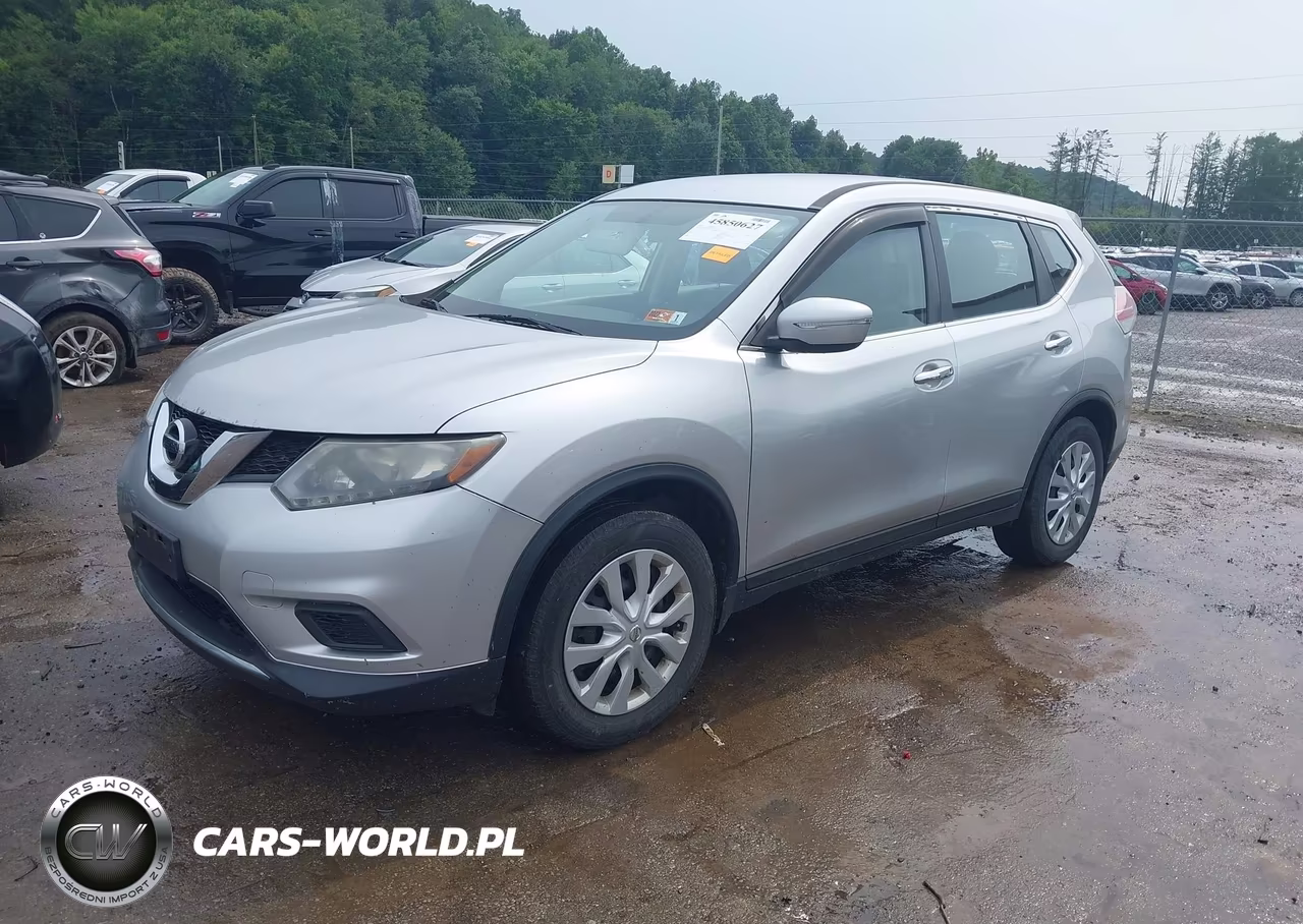 2015 Nissan Rogue S VIN:KNMAT2MV0FP518218 - 2