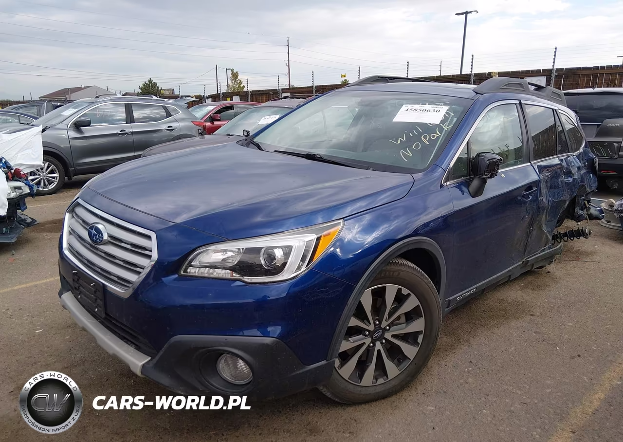 2016 Subaru Outback 2.5I Limited VIN:4S4BSBNC7G3220595 - 2
