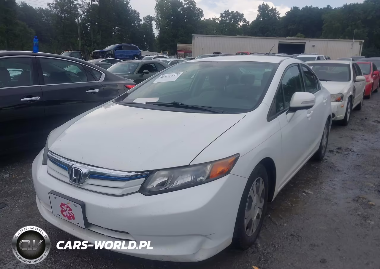 2012 Honda Civic Hybrid VIN:JHMFB4F27CS006504 - 2