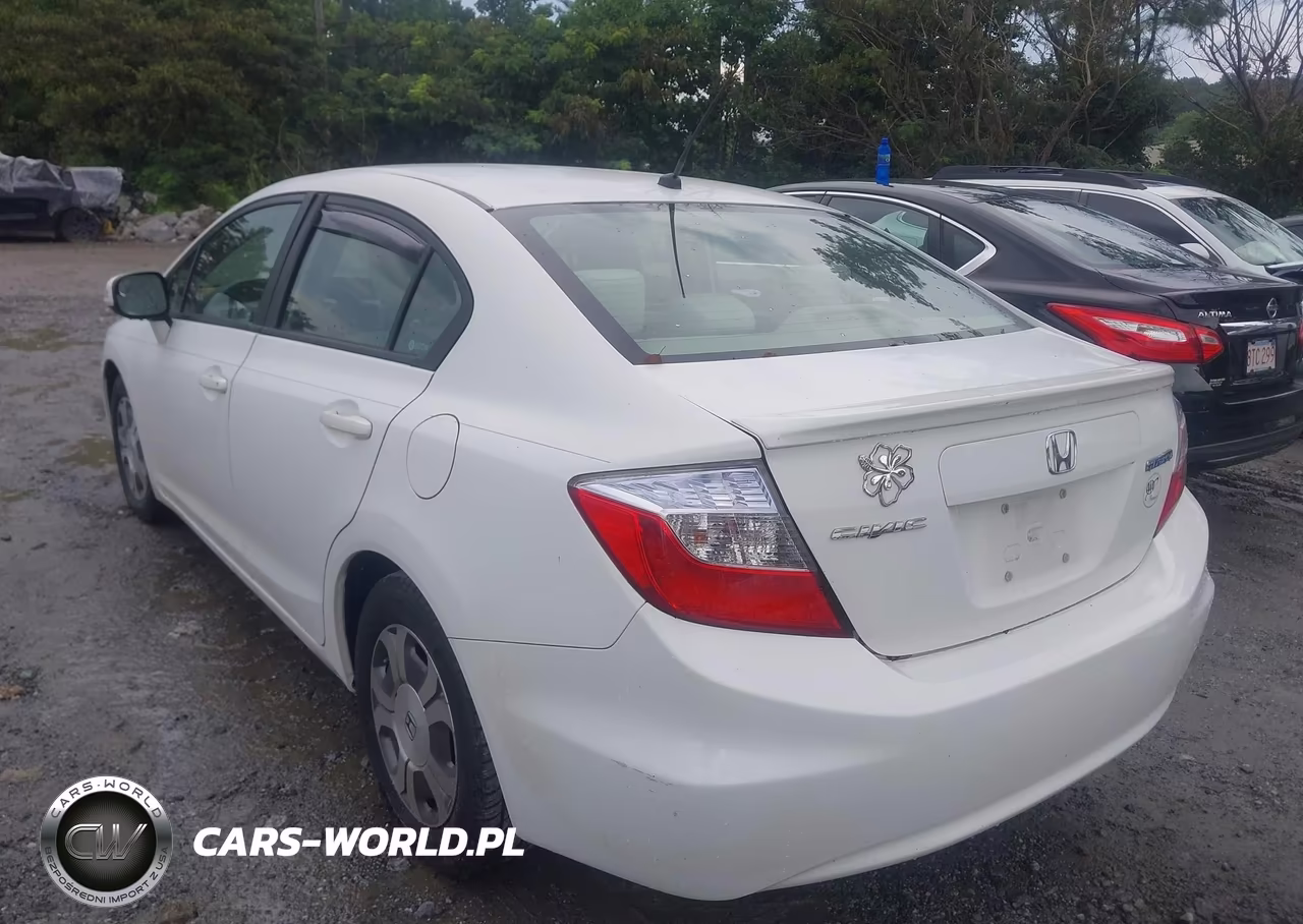 2012 Honda Civic Hybrid VIN:JHMFB4F27CS006504 - 3