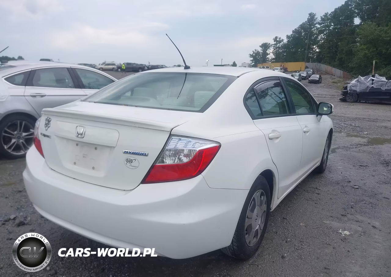 2012 Honda Civic Hybrid VIN:JHMFB4F27CS006504 - 4