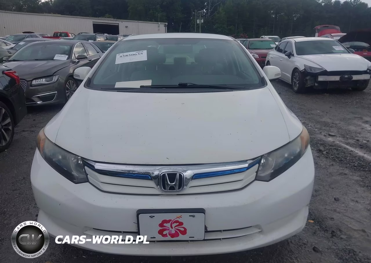2012 Honda Civic Hybrid VIN:JHMFB4F27CS006504 - 6