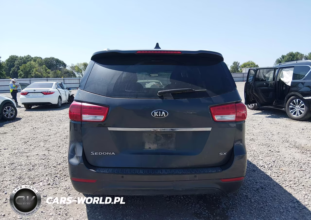 2017 Kia Sedona Sx VIN:KNDMC5C19H6319299 - 16