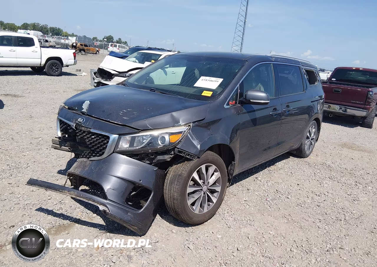 2017 Kia Sedona Sx VIN:KNDMC5C19H6319299 - 2