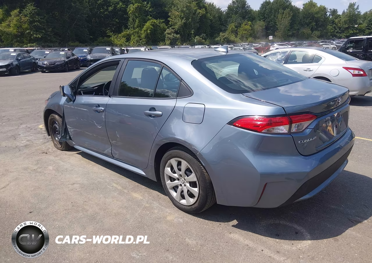 2021 Toyota Corolla Le VIN:5YFEPMAEXMP188220 - 3
