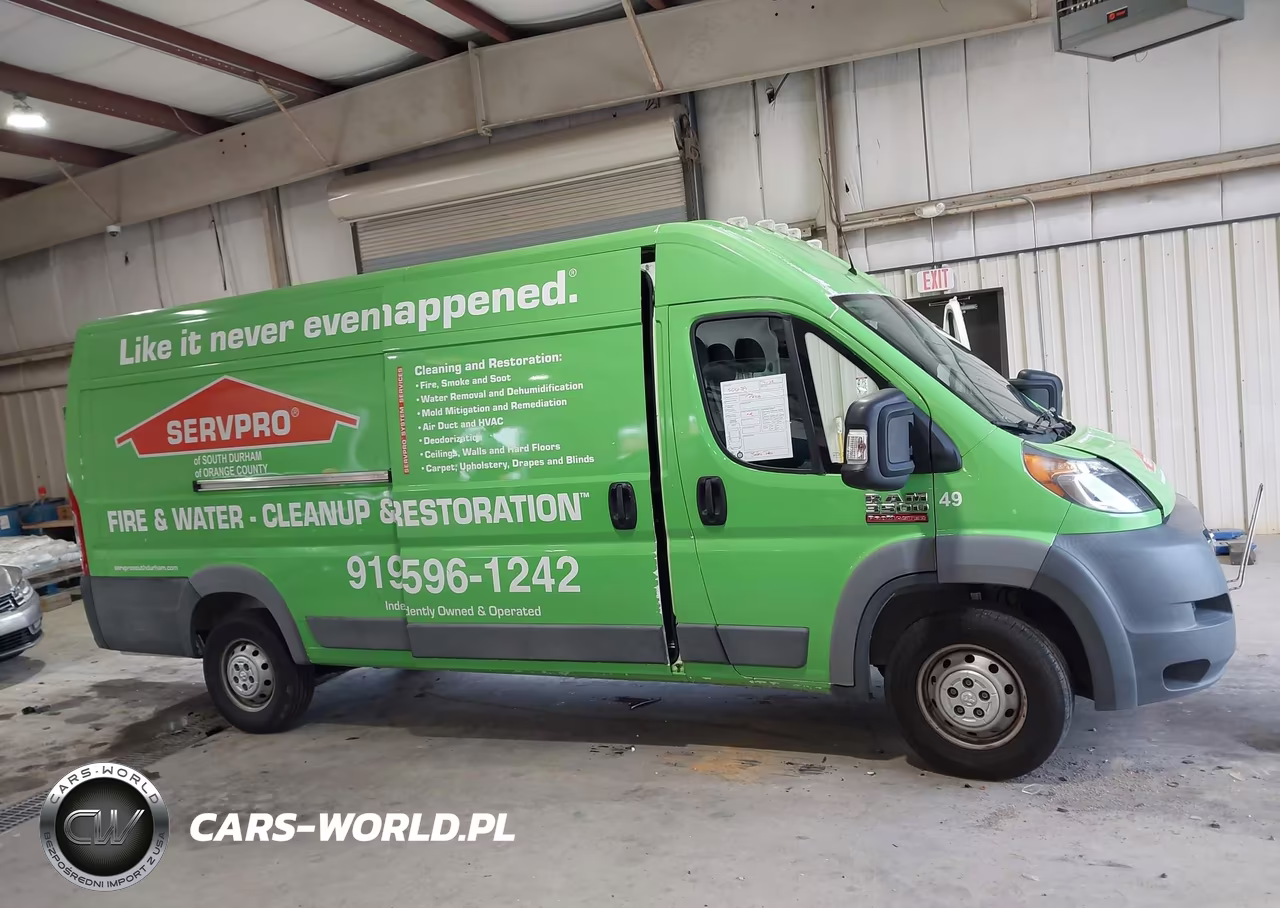 2018 Ram Promaster 3500 Cargo Van High Roof 159 Wb Ext VIN:3C6URVJG8JE102789 - 13