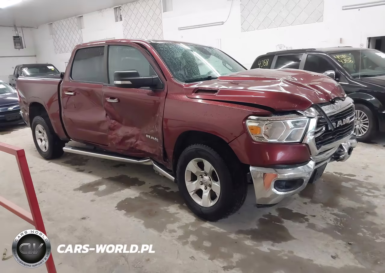 2019 Ram 1500 Big Horn-Lone Star 4X4 5'7 Box VIN:1C6SRFFT7KN695836 - 1