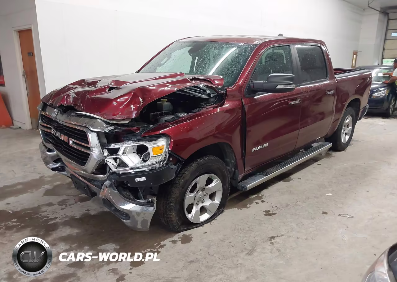 2019 Ram 1500 Big Horn-Lone Star 4X4 5'7 Box VIN:1C6SRFFT7KN695836 - 2