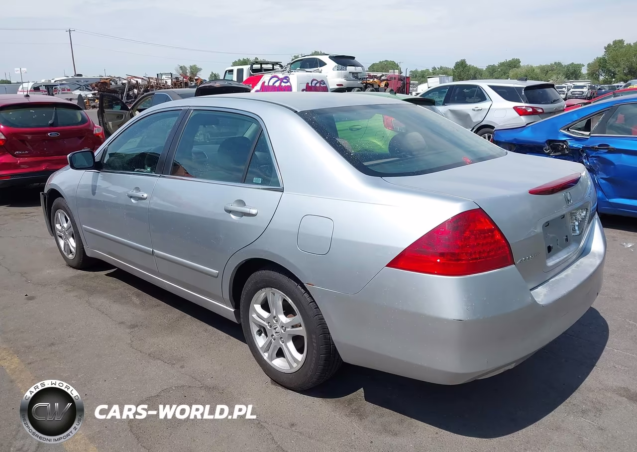 2007 Honda Accord 2.4 Se VIN:1HGCM56337A191452 - 3