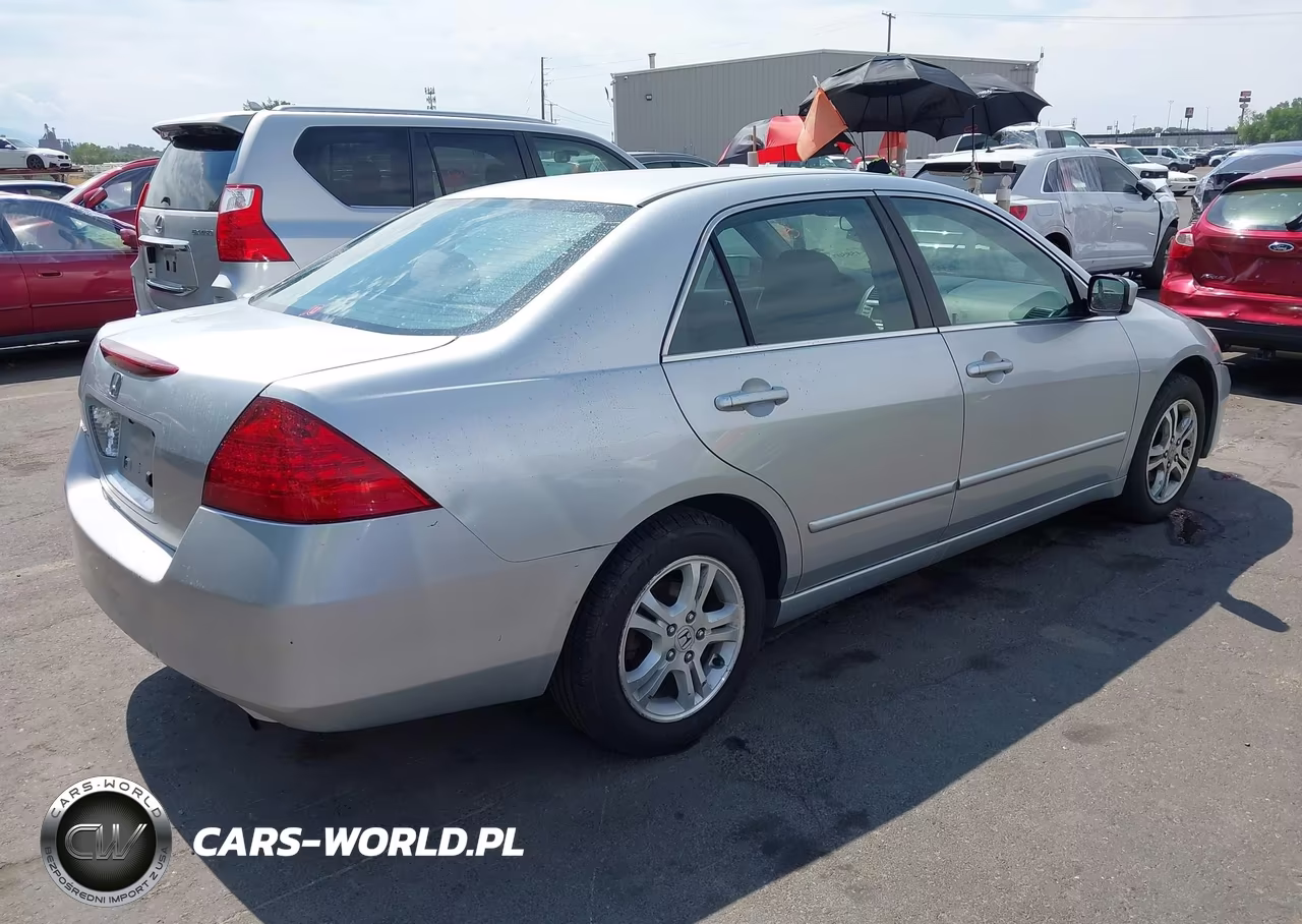 2007 Honda Accord 2.4 Se VIN:1HGCM56337A191452 - 4