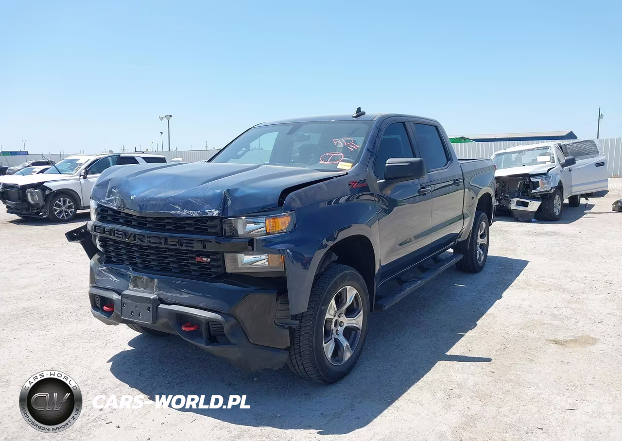 2022 Chevrolet Silverado 1500 Ltd 4Wd Short Bed Custom Trail Boss VIN:1GCPYCEL0NZ136806 - 2