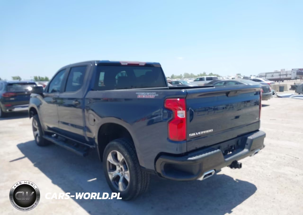 2022 Chevrolet Silverado 1500 Ltd 4Wd Short Bed Custom Trail Boss VIN:1GCPYCEL0NZ136806 - 3