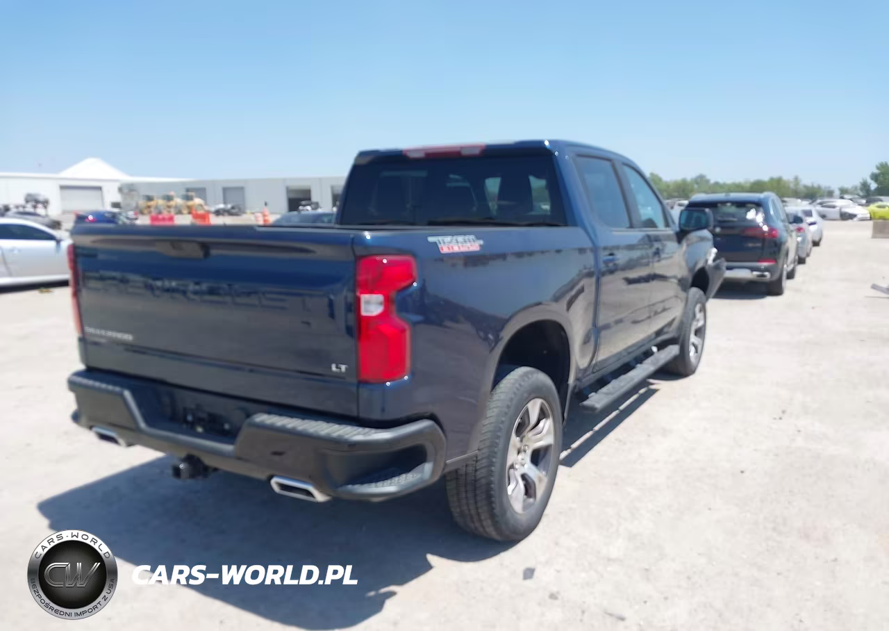 2022 Chevrolet Silverado 1500 Ltd 4Wd Short Bed Custom Trail Boss VIN:1GCPYCEL0NZ136806 - 4
