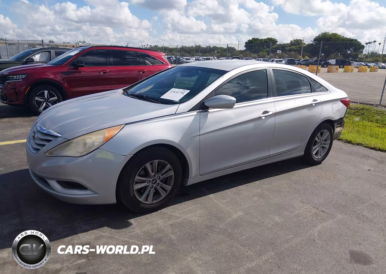 2012 Hyundai Sonata Gls VIN:5NPEB4AC6CH393770 - 2