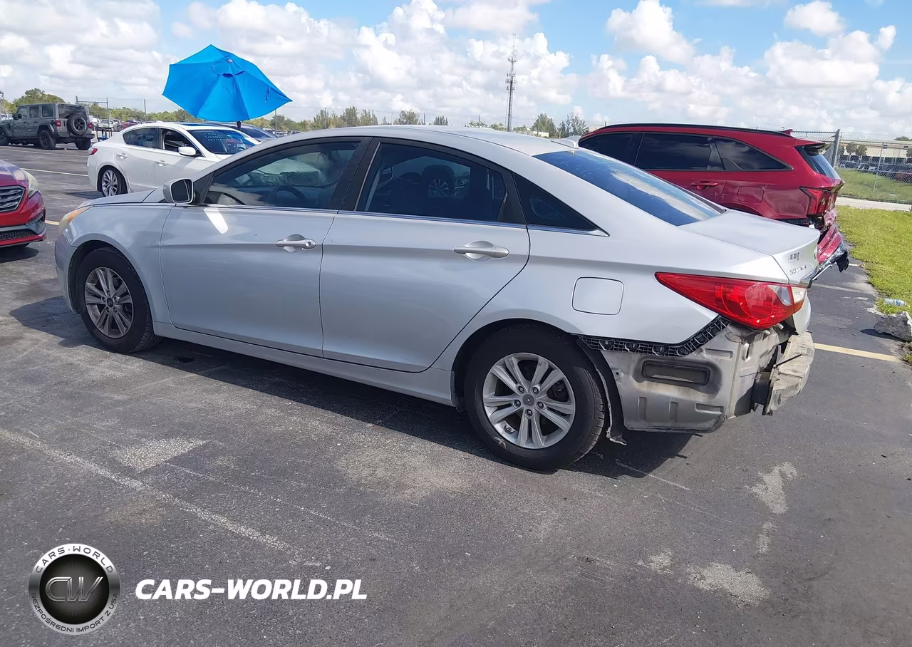 2012 Hyundai Sonata Gls VIN:5NPEB4AC6CH393770 - 3