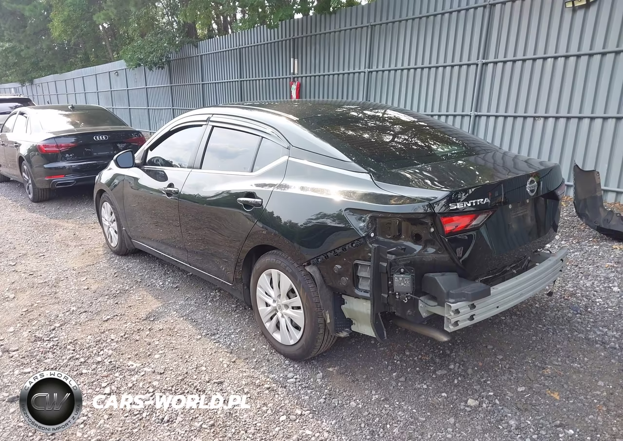 2022 Nissan Sentra S Xtronic Cvt VIN:3N1AB8BV9NY237933 - 3