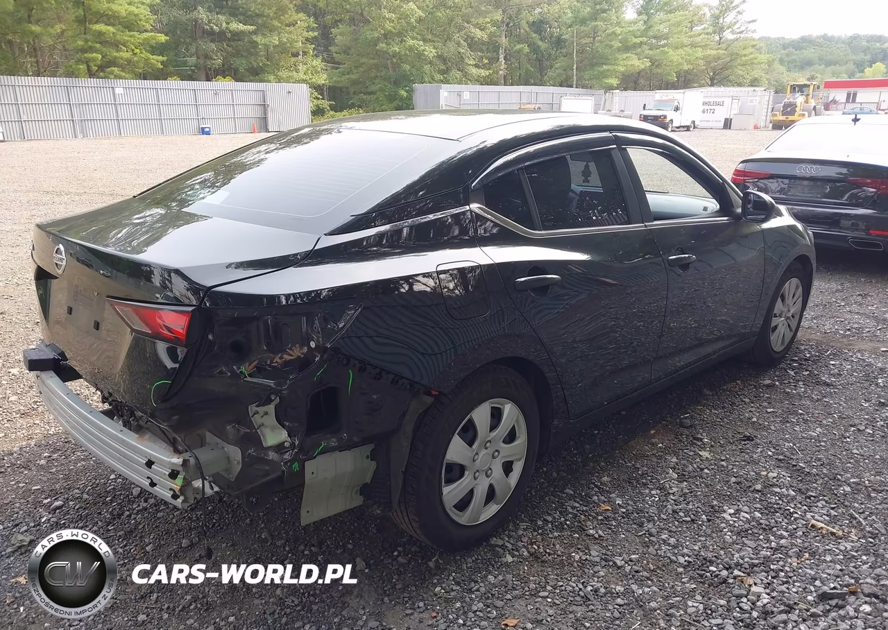 2022 Nissan Sentra S Xtronic Cvt VIN:3N1AB8BV9NY237933 - 4