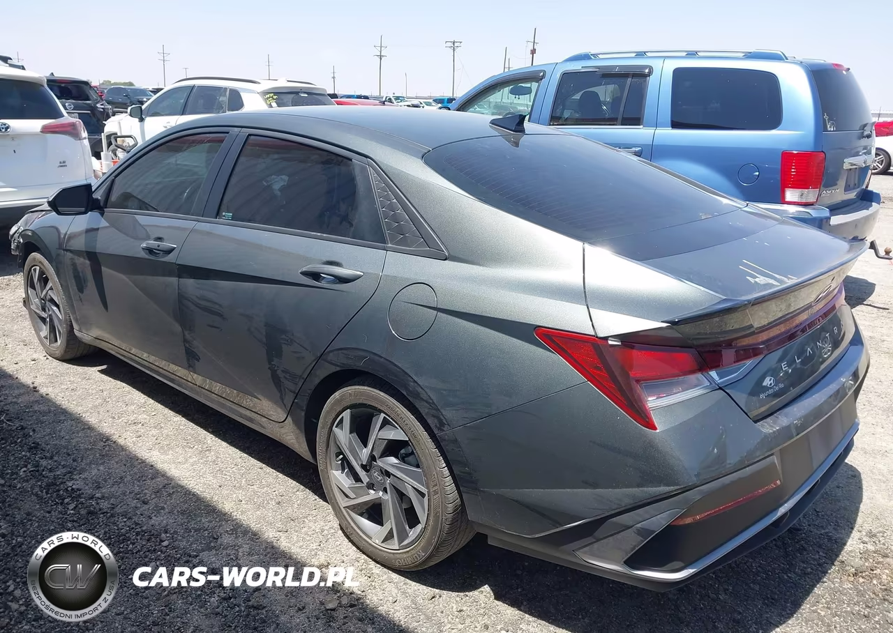 2025 Hyundai Elantra Sel Sport VIN:KMHLM4DG3SU992612 - 3