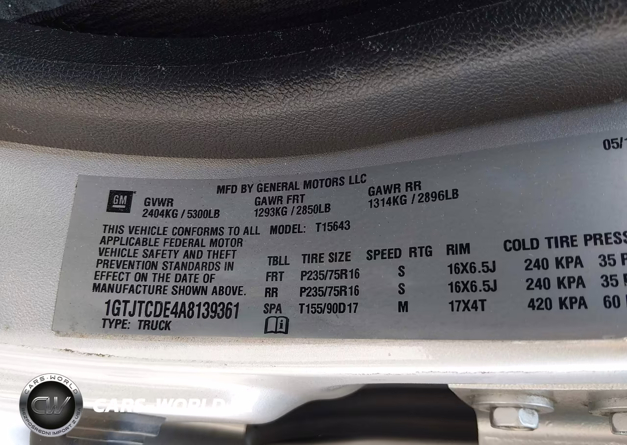 2010 GMC Canyon Sle1 VIN:1GTJTCDE4A8139361 - 9