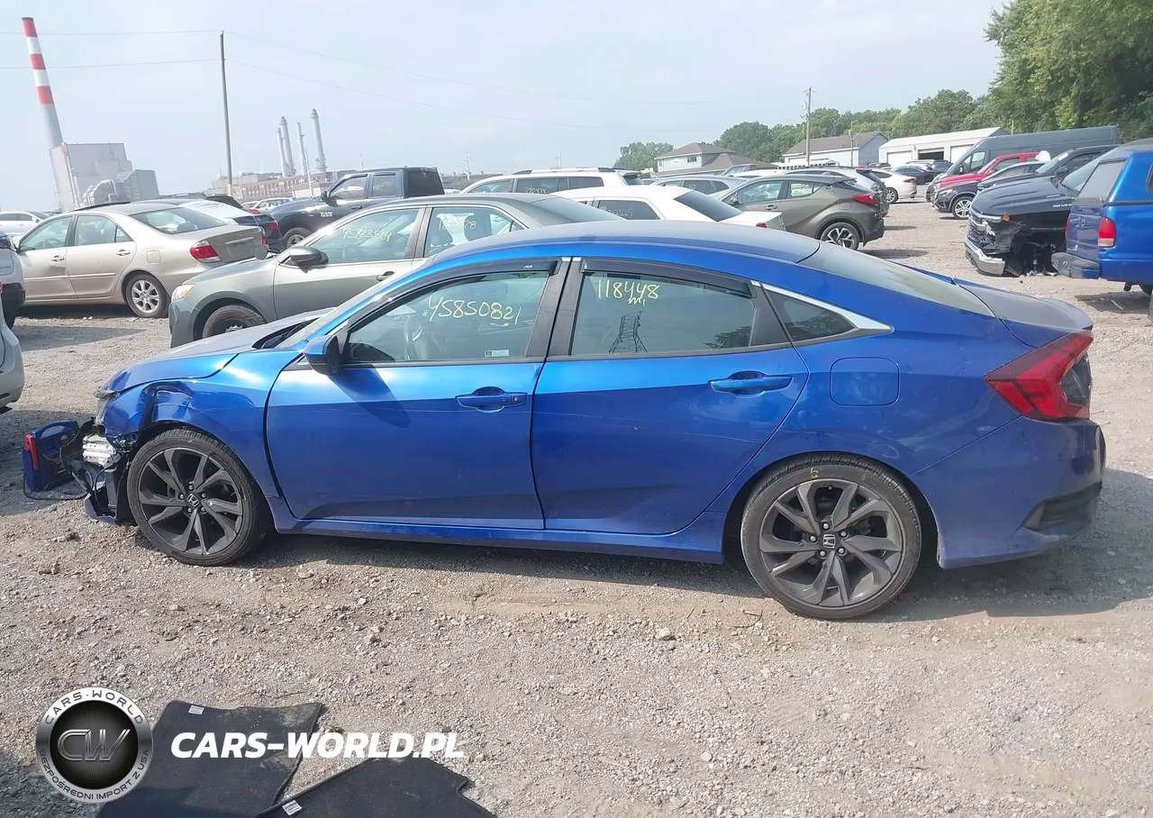 2021 Honda Civic Sport VIN:2HGFC2F89MH533817 - 14