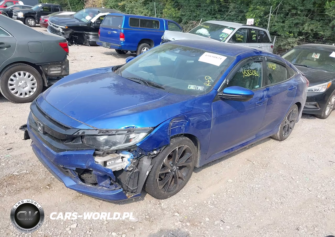 2021 Honda Civic Sport VIN:2HGFC2F89MH533817 - 2