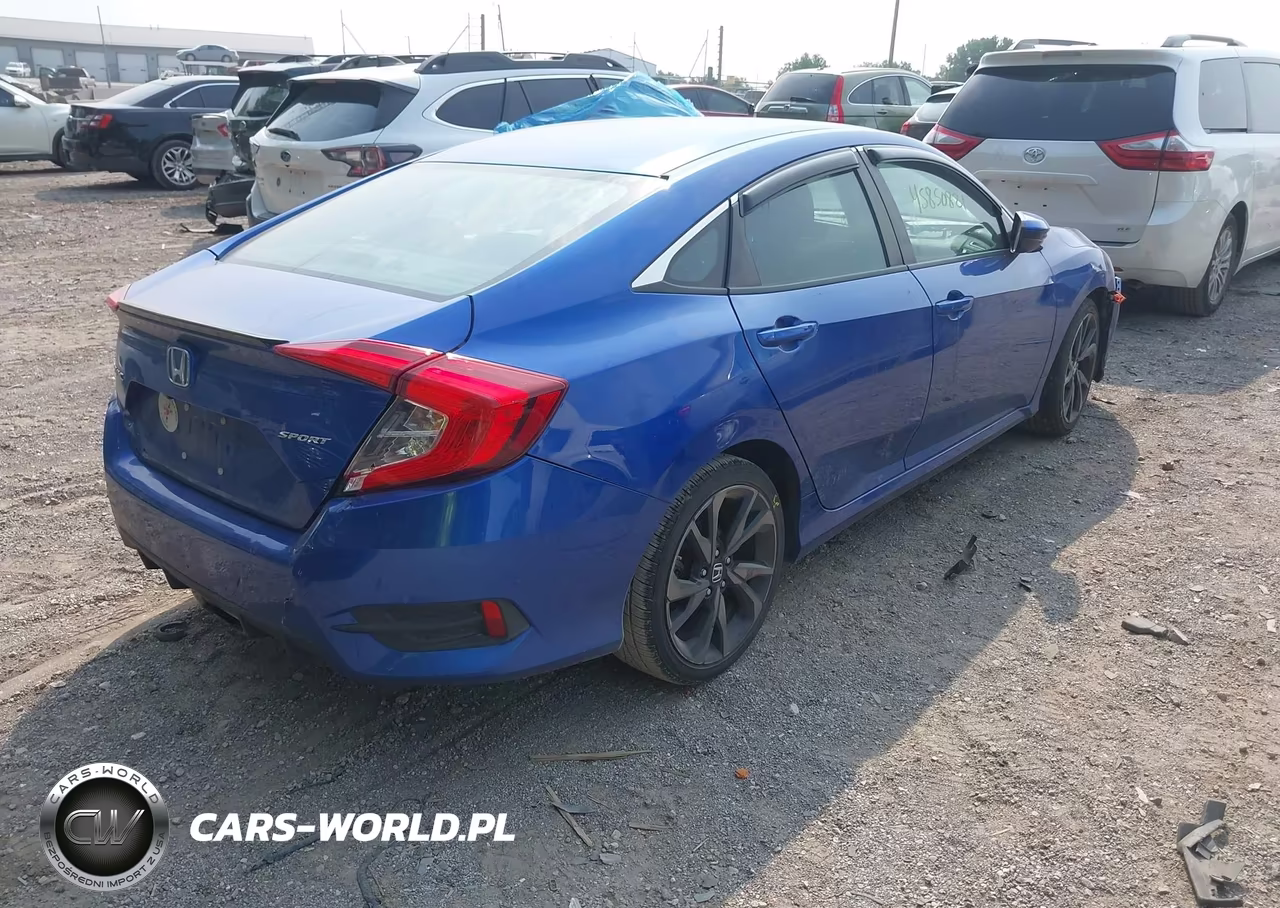 2021 Honda Civic Sport VIN:2HGFC2F89MH533817 - 4