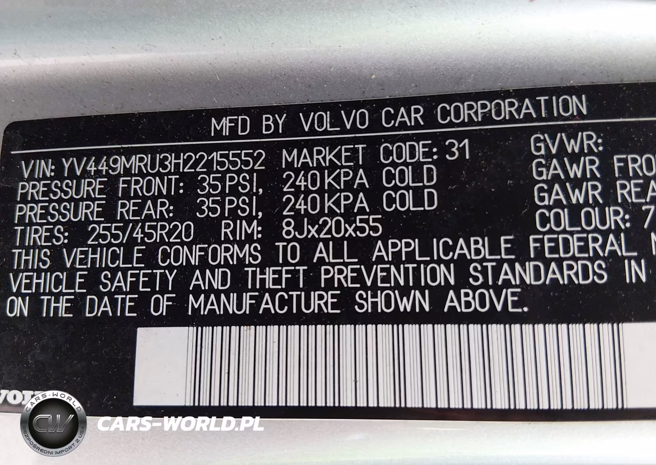 2017 Volvo Xc60 T6 Inscription VIN:YV449MRU3H2215552 - 9
