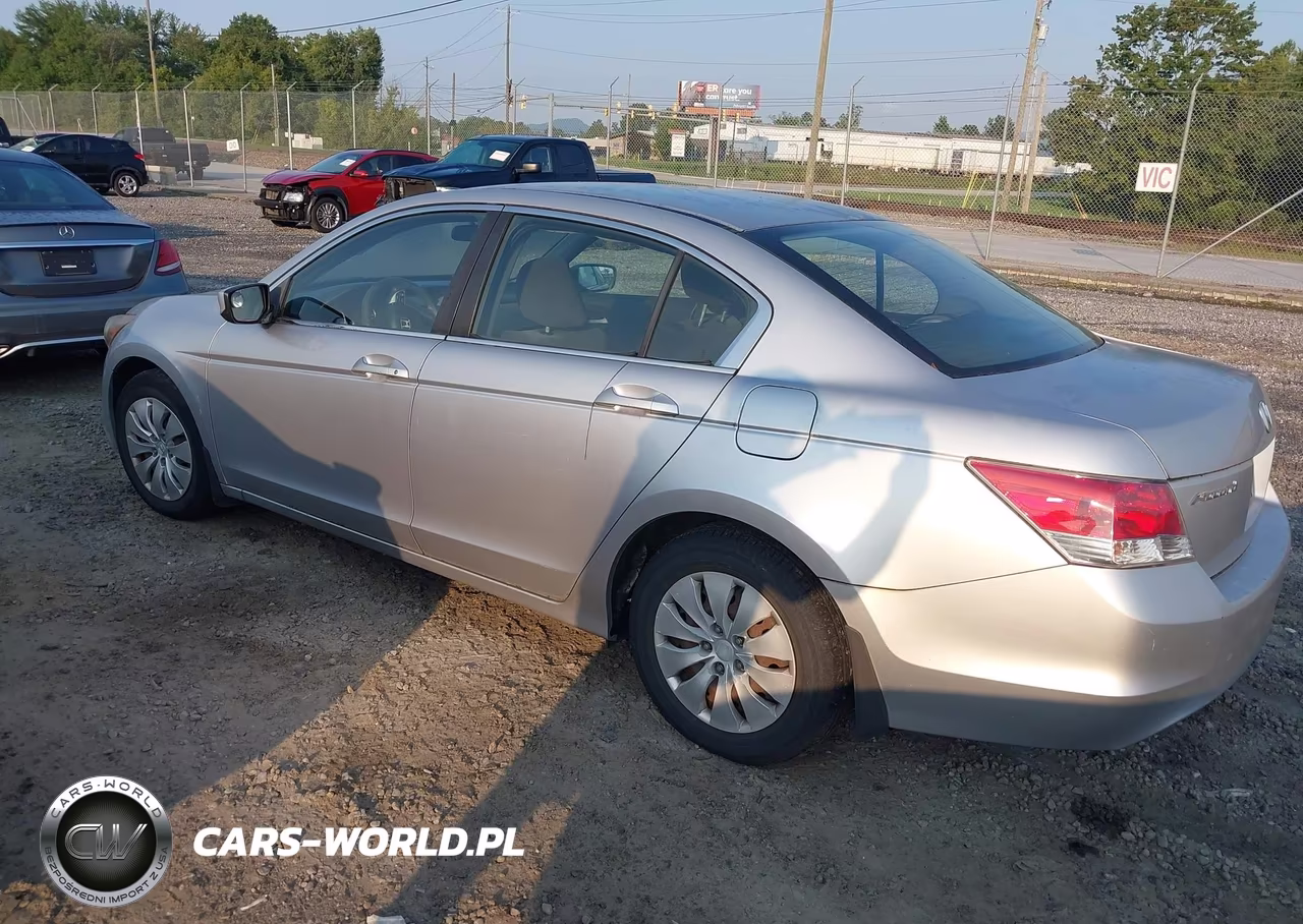 2008 Honda Accord 2.4 Lx VIN:1HGCP25378A151853 - 3
