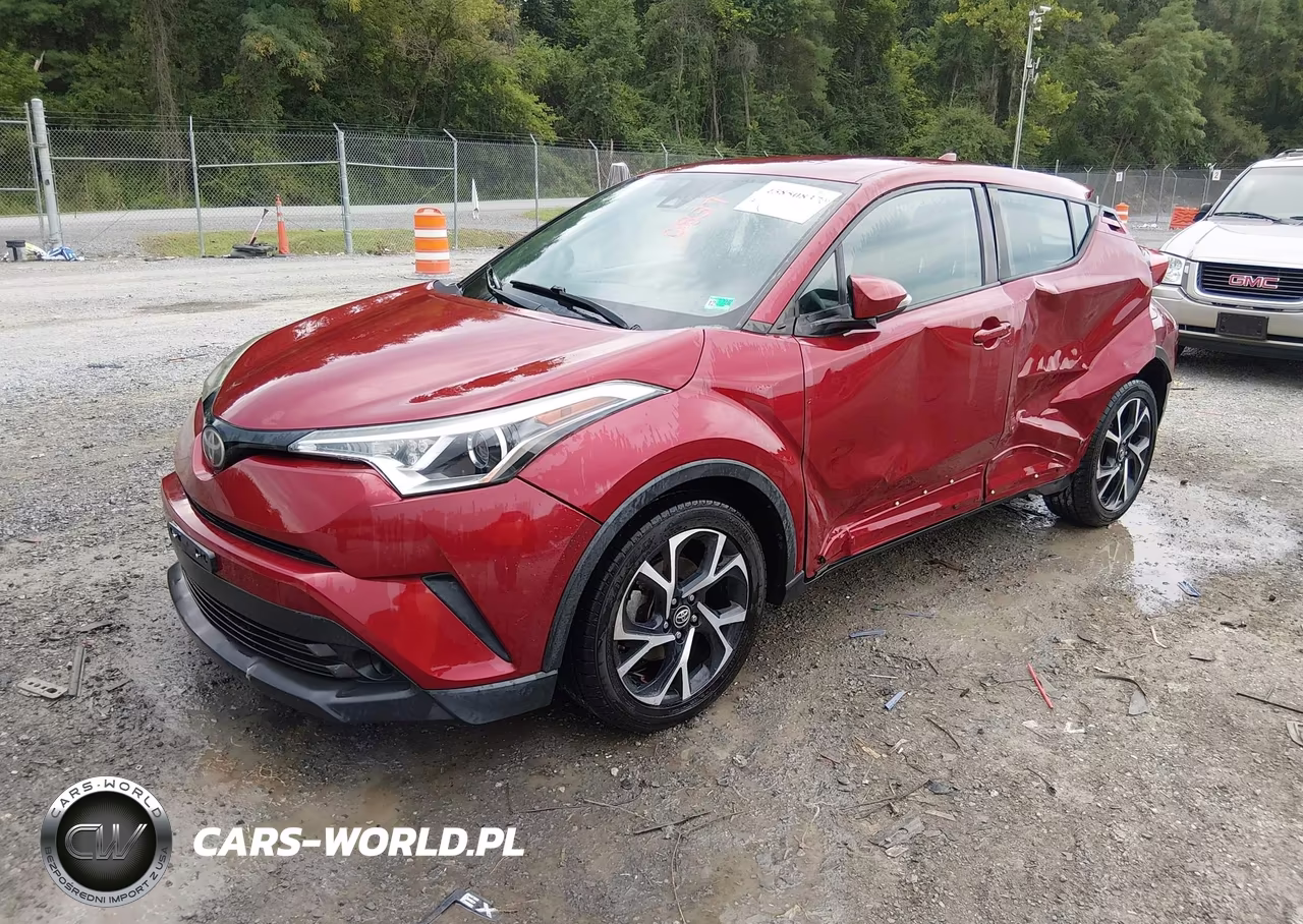 2018 Toyota C-Hr Xle VIN:NMTKHMBX5JR007543 - 2