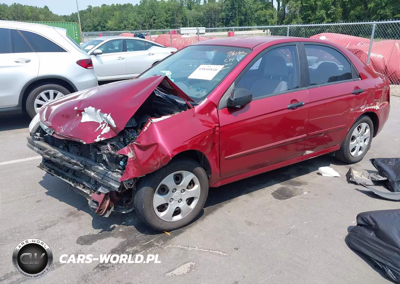 2006 Kia Spectra Ex-Lx-Sx VIN:KNAFE121765332887 - 2