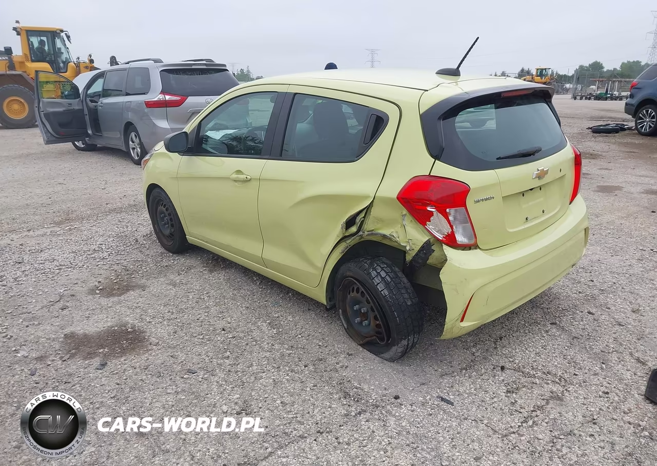 2017 Chevrolet Spark Ls Cvt VIN:KL8CB6SA9HC817874 - 3