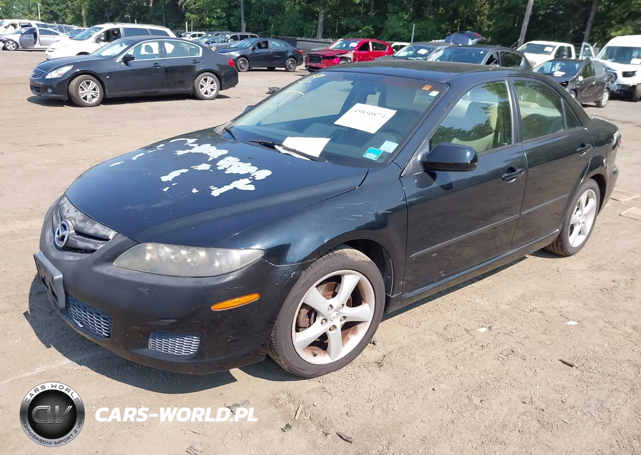 2008 Mazda Mazda6 I Sport Ve VIN:1YVHP80C585M48704 - 2