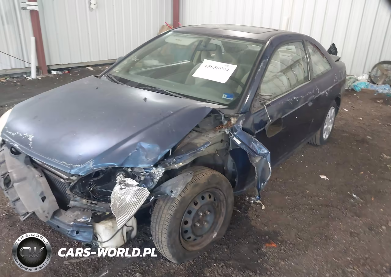 2002 Honda Civic Ex VIN:1HGEM22982L011154 - 2