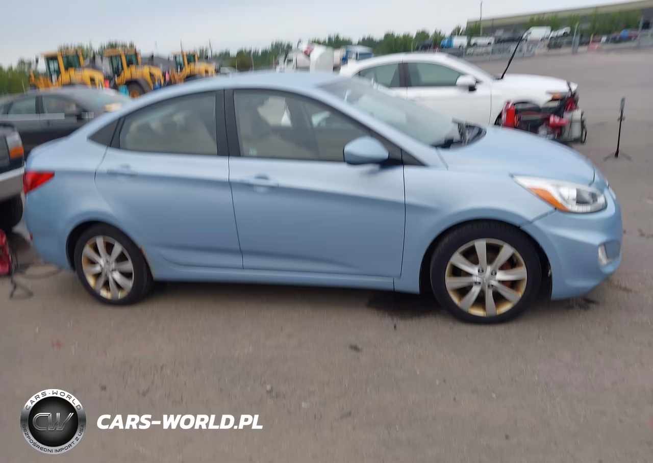 2014 Hyundai Accent Gls VIN:KMHCU4AE7EU752518 - 13