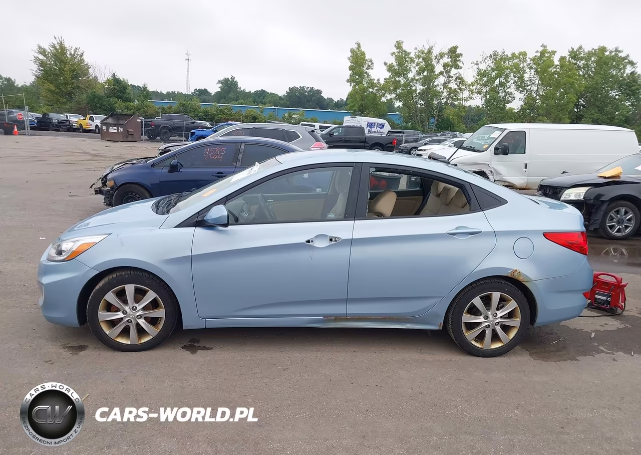 2014 Hyundai Accent Gls VIN:KMHCU4AE7EU752518 - 14