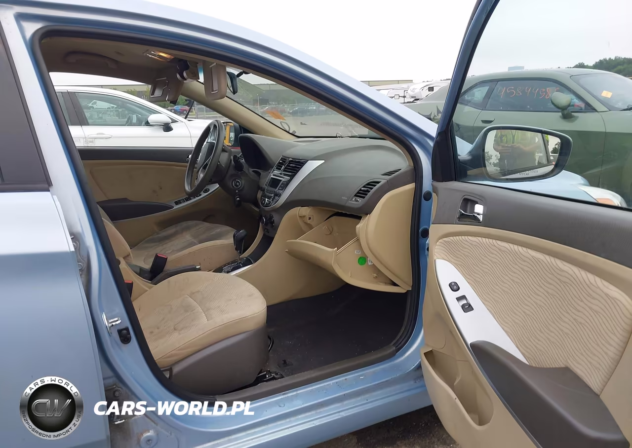 2014 Hyundai Accent Gls VIN:KMHCU4AE7EU752518 - 5