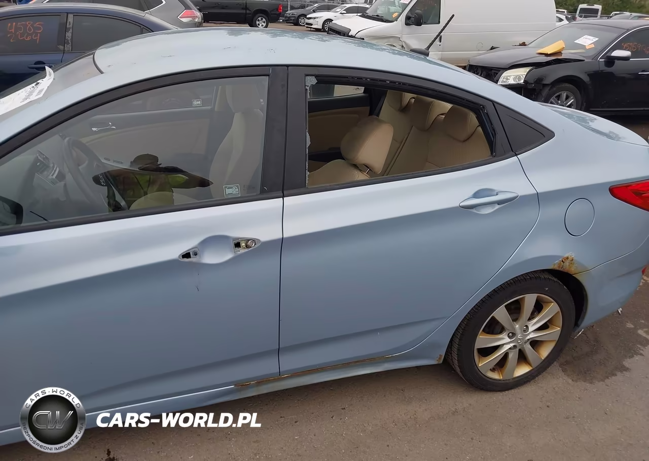 2014 Hyundai Accent Gls VIN:KMHCU4AE7EU752518 - 6