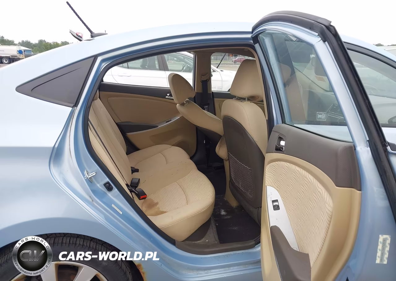2014 Hyundai Accent Gls VIN:KMHCU4AE7EU752518 - 8