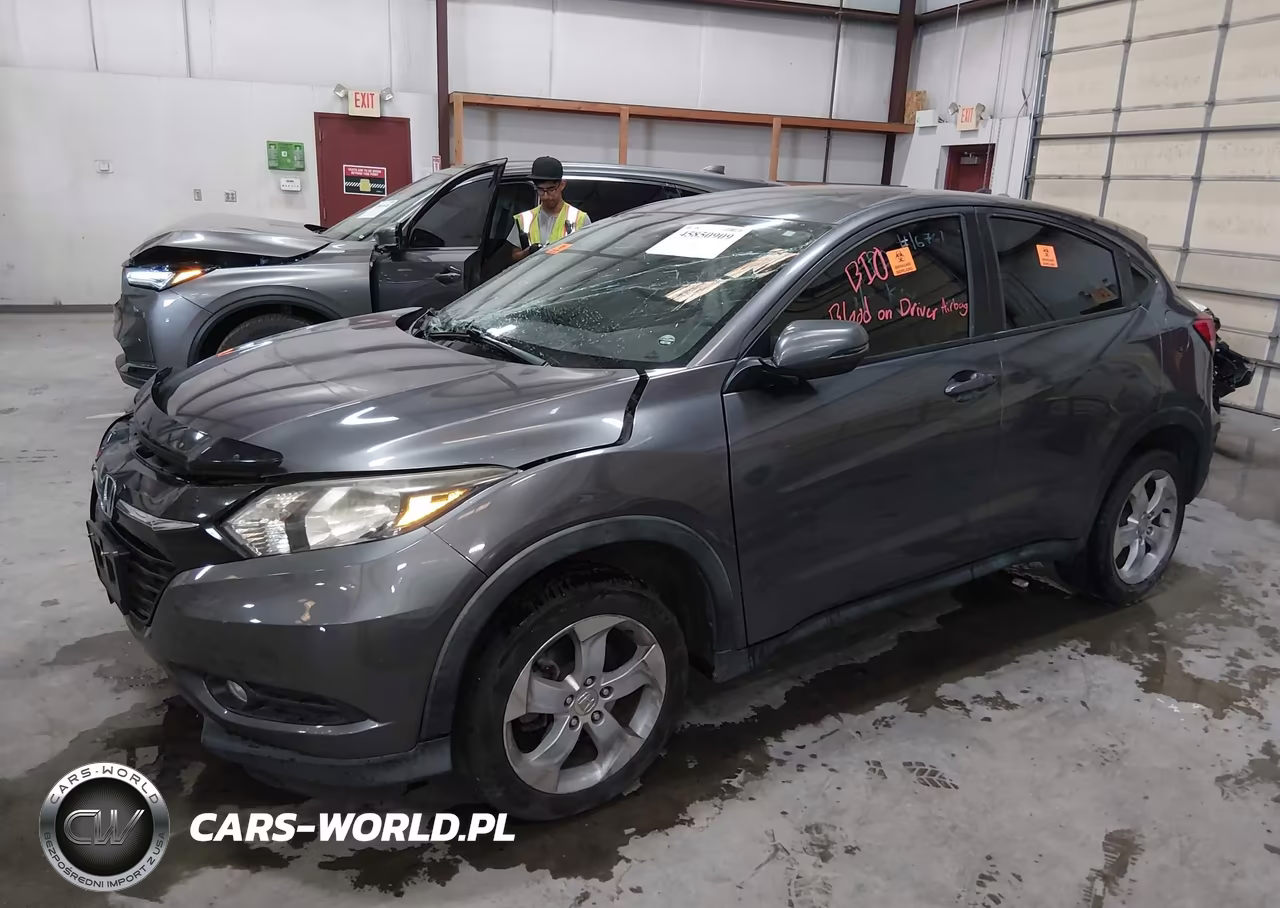 2016 Honda Hr-V Ex VIN:3CZRU6H50GM722276 - 2