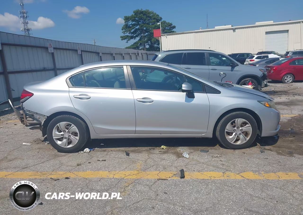 2013 Honda Civic Lx VIN:2HGFB2F54DH571996 - 12