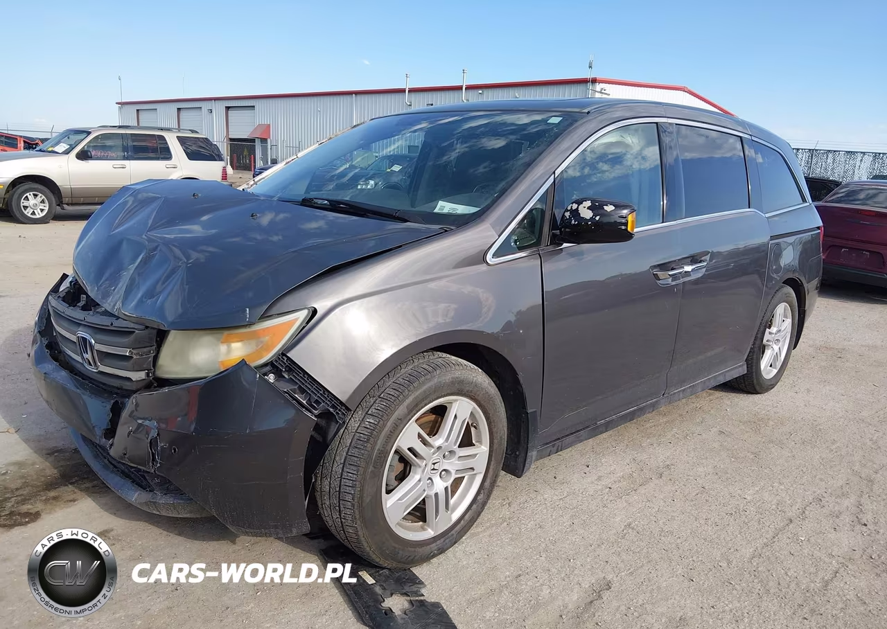 2013 Honda Odyssey Touring-Touring Elite VIN:5FNRL5H90DB092037 - 2
