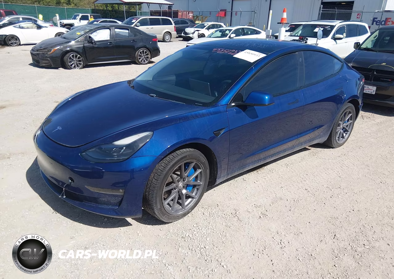 2021 Tesla Model 3 Long Range Dual Motor All-Wheel Drive VIN:5YJ3E1EBXMF902287 - 2