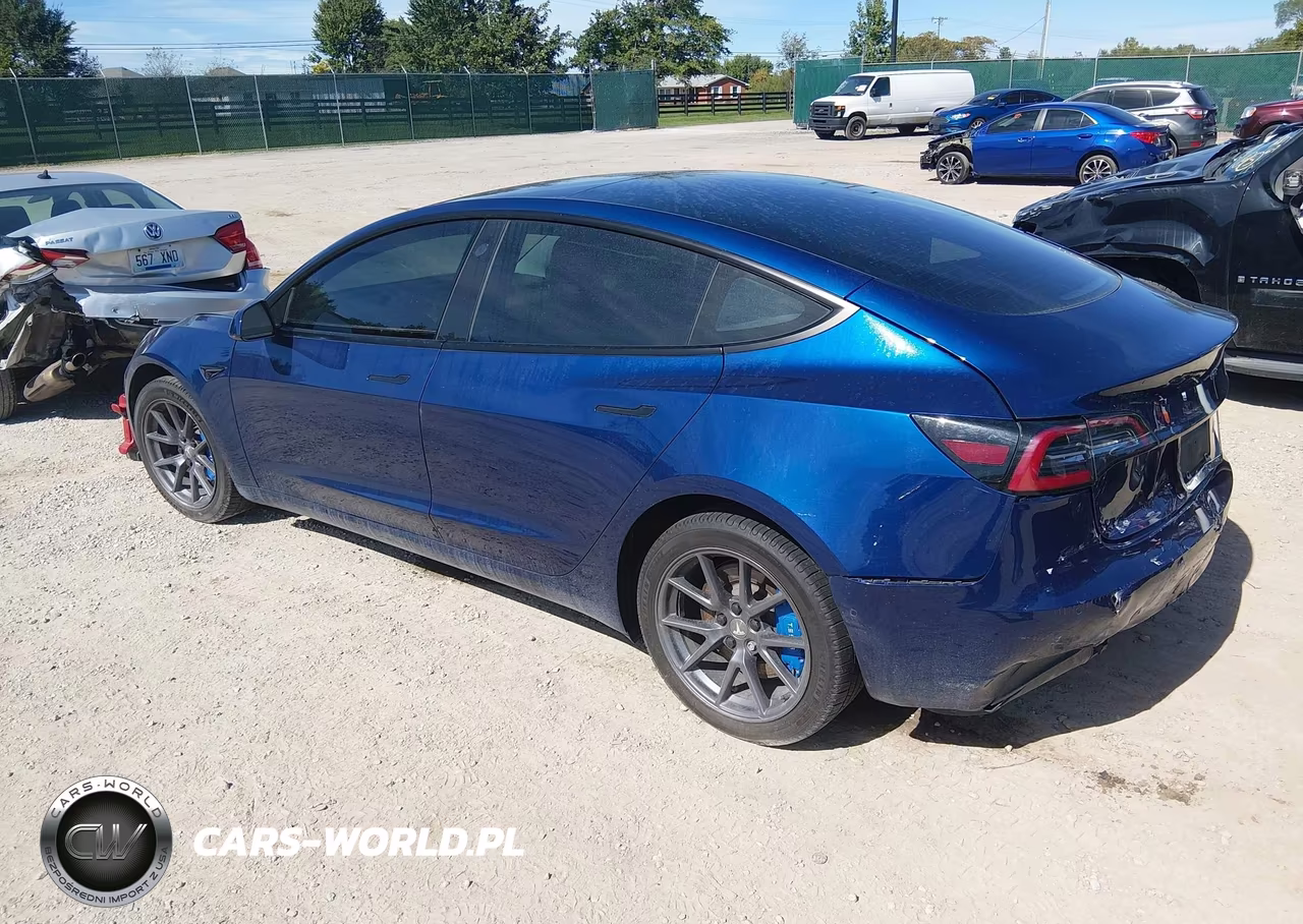 2021 Tesla Model 3 Long Range Dual Motor All-Wheel Drive VIN:5YJ3E1EBXMF902287 - 3
