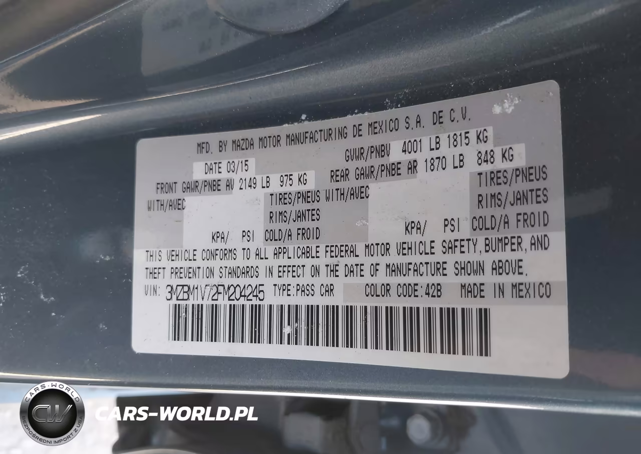 2015 Mazda Mazda3 I Touring VIN:3MZBM1V72FM204245 - 9