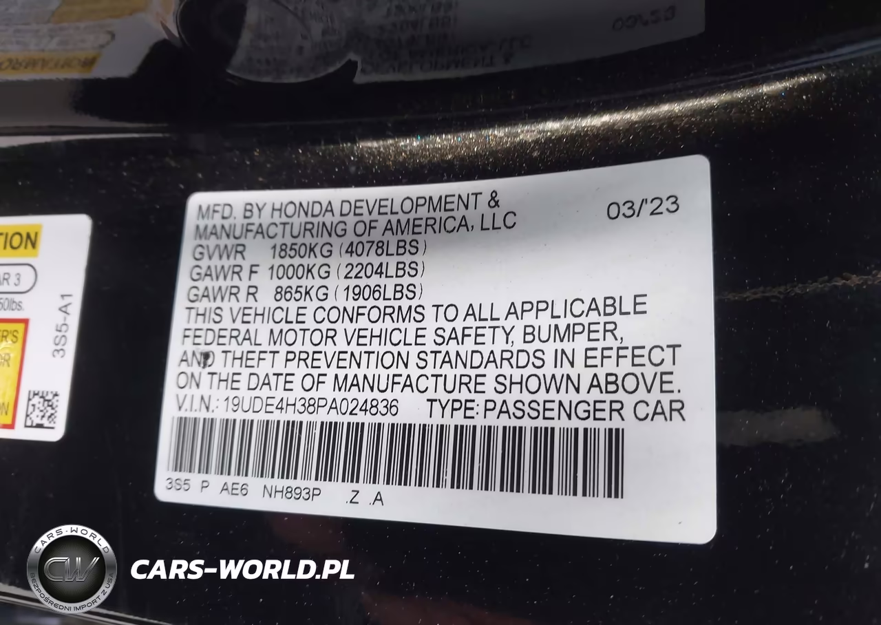 2023 Acura Integra A-Spec VIN:19UDE4H38PA024836 - 9
