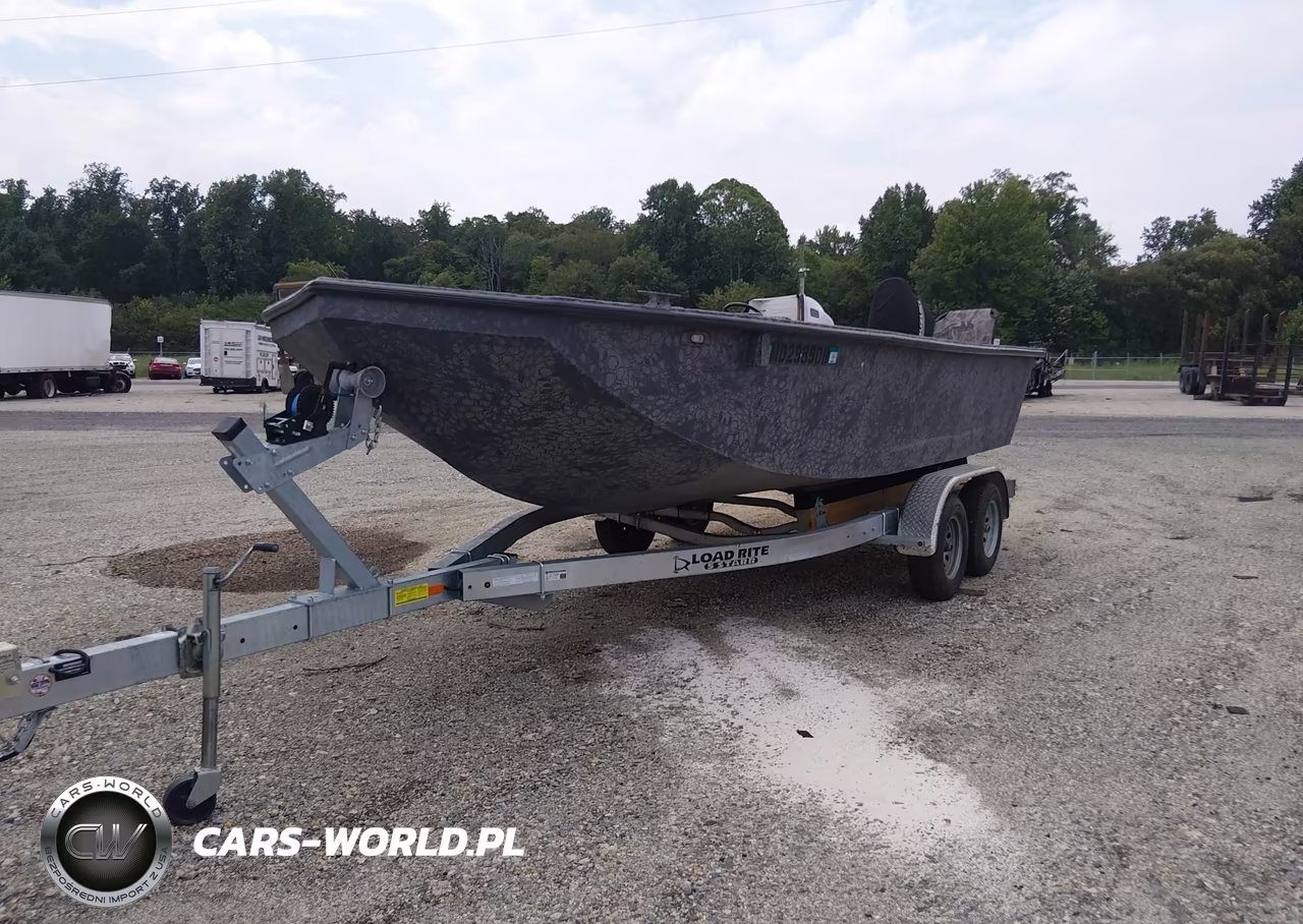 2018 Duck Water Back Bay 20 Boat And Trailer VIN:FQA10490E818 - 2