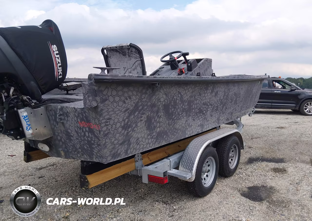 2018 Duck Water Back Bay 20 Boat And Trailer VIN:FQA10490E818 - 4