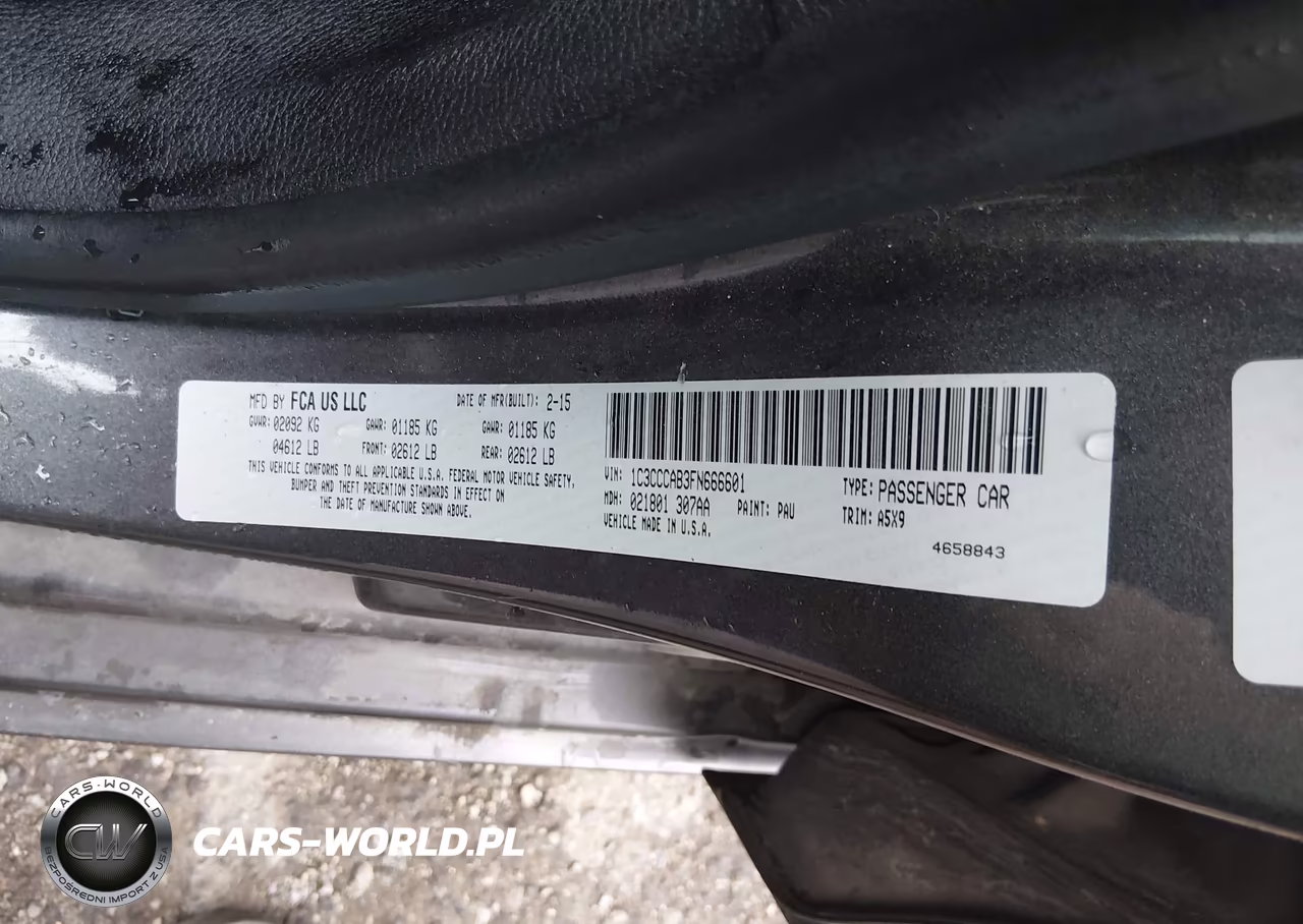 2015 Chrysler 200 Limited VIN:1C3CCCAB3FN666601 - 9