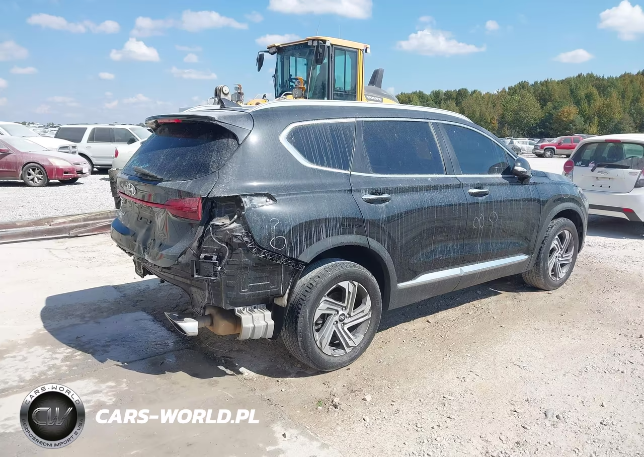 2022 Hyundai Santa Fe Sel VIN:5NMS64AJ9NH406744 - 4