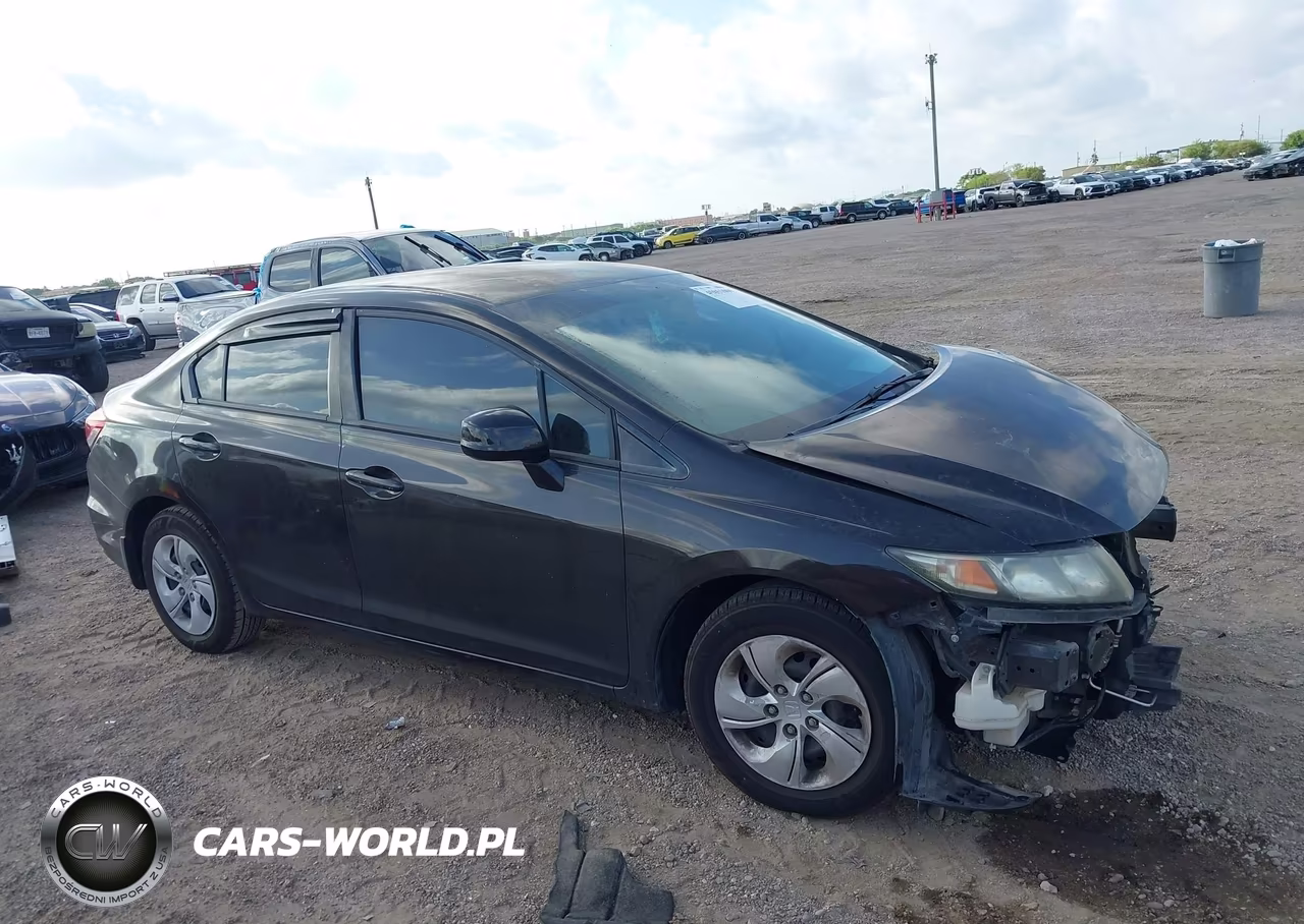 2013 Honda Civic Lx VIN:2HGFB2F59DH536709 - 14